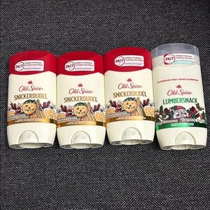 NEW 🆕 Lot of Four Old Spice Limited Edition Deodorants